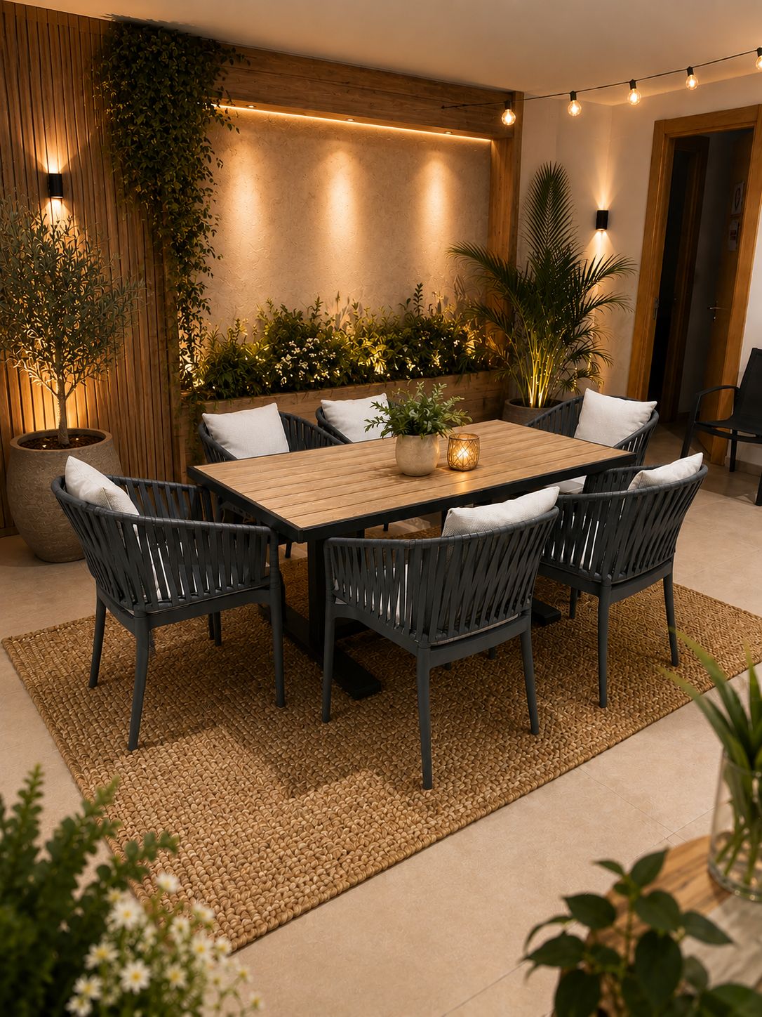 Table de jardin 6 places